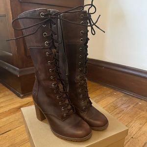 Timberlands mid calf boots